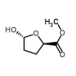 CAS 登录号：174689-93-1， 甲基(2R,5R)-5-羟基四氢-2-呋喃羧酸酯