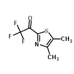 CAS 登录号：174824-74-9， 1-(4,5-二甲基-1,3-噻唑-2-基)-2,2,2-三氟乙烷酮