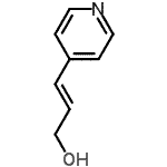 CAS 登录号：175219-87-1， (2E)-3-(4-吡啶基)-2-丙烯-1-醇