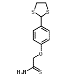 CAS#: 175276-82-1， 2-[4-(1,3-Dithiolan-2-Yl)Phenoxy]Ethanethioamide