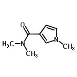 CAS#: 175544-09-9， N,N,1-Trimethyl-1H-Pyrrole-3-Carboxamide