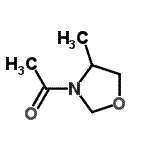 CAS#: 175553-68-1， 1-(4-Methyl-1,3-Oxazolidin-3-Yl)Ethanone