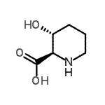 CAS 登录号：176019-04-8， (2R,3R)-3-羟基-2-哌啶羧酸