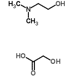 CAS 登录号：176158-74-0， 羟基乙酸-2-(二甲基氨基)乙醇(1:1)