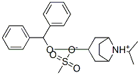 CAS 登录号：17616-19-2， 3-(二苯基甲氧基)-8-(1-甲基乙基)-8-氮杂双环(3.2.1)辛烷甲烷磺酸盐
