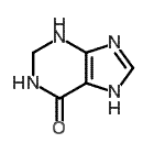 CAS 登录号：176181-61-6， 1,2,3,7-四氢-6H-嘌呤-6-酮