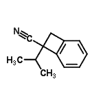 CAS 登录号：176386-54-2， 7-异丙基双环[4.2.0]辛-1,3,5-三烯-7-甲腈