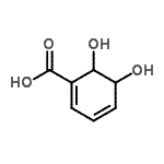 CAS 登录号：176487-06-2， 5,6-二羟基-1,3-环己二烯-1-羧酸