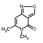 CAS#: 176683-51-5， 5,6-Dimethyl[1,2]Oxazolo[4,3-c]Pyridin-4(5H)-One