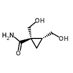 CAS#: 176728-09-9， (1R,2R)-1,2-Bis(Hydroxymethyl)Cyclopropanecarboxamide