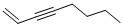 CAS#: 17679-92-4， 1-Octen-3-Yne