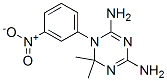 CAS 登录号：17711-74-9， 1-(3-硝基苯基)-6,6-二甲基-1,6-二氢-1,3,5-三嗪-2,4-二胺