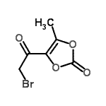 CAS#: 177276-09-4， 4-(Bromoacetyl)-5-Methyl-1,3-Dioxol-2-One