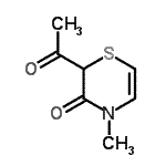 CAS#: 177421-80-6， 2-Acetyl-4-Methyl-2H-1,4-Thiazin-3(4H)-One