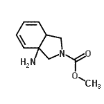 CAS#: 177473-19-7， Methyl 3A-Amino-1,3,3A,7A-Tetrahydro-2H-Isoindole-2-Carboxylate