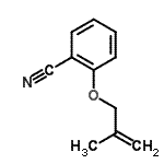 CAS 登录号：177780-86-8， 2-[(2-甲基-2-丙烯-1-基)氧基]苯甲腈