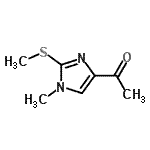 CAS#: 177910-95-1， 1-[1-Methyl-2-(Methylsulfanyl)-1H-Imidazol-4-Yl]Ethanone