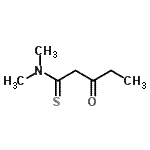 CAS#: 178218-29-6， N,N-Dimethyl-3-Oxopentanethioamide
