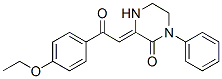 CAS 登录号：178408-26-9， (3Z)-3-[2-(4-乙氧基苯基)-2-氧代乙亚基]-1-苯基哌嗪-2-酮