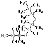 CAS 登录号:1787-37-7, 2,2,3,3,5,5,6,6,8,8,9,9-十二甲基-4,7-二氧杂-2,3,5,6,8,9-己硅杂癸烷
