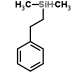 CAS 登录号：17873-13-1， 二甲基(2-苯基乙基)硅烷