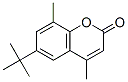 CAS 登录号：17874-33-8， 4,8-二甲基-6-叔-丁基-苯并吡喃-2-酮