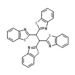 CAS 登录号:178813-61-1, 2,2',2'',2'''-(1,1,2,2-乙烷四基)四(1,3-苯并噻唑)