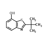 CAS#: 178999-32-1， 2-(2-Methyl-2-Propanyl)-1,3-Benzothiazol-7-Ol
