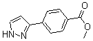 CAS#: 179057-10-4， 4-(1H-Pyrazol-3-Yl)-Benzoic Acid Methyl Ester