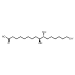 CAS#: 17941-34-3， (9S,10R)-9,10,16-Trihydroxyhexadecanoic Acid