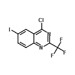 CAS 登录号：179598-70-0， 4-氯-6-碘-2-(三氟甲基)喹唑啉