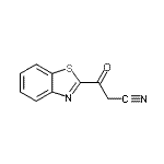 CAS 登录号：179599-16-7， 3-(1,3-苯并噻唑-2-基)-3-氧代丙腈