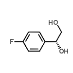 CAS#: 179694-35-0， (1R)-1-(4-Fluorophenyl)-1,2-Ethanediol