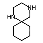 CAS 登录号：180-76-7， 1,4-二氮杂螺[5.5]十一烷