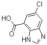 CAS#: 180569-27-1， 5-Chloro-1H-Benzimidazole-7-carboxylic Acid