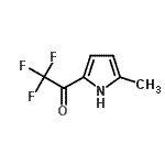 CAS 登录号：18087-63-3， 2,2,2-三氟-1-(5-甲基-1H-吡咯-2-基)乙酮