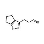 CAS#: 181059-25-6， 3-(5,6-Dihydro-4H-Cyclopenta[d][1,2]Oxazol-3-Yl)Propanal
