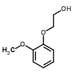CAS 登录号：18181-71-0， 2-(2-甲氧基苯氧基)乙醇