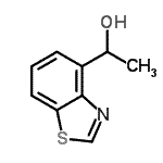 CAS 登录号：181820-04-2， 1-(1,3-苯并噻唑-4-基)乙醇