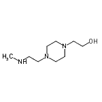 CAS 登录号：182000-06-2， 2-{4-[2-(甲基氨基)乙基]-1-哌嗪基}乙醇