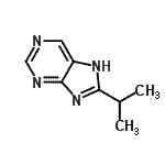 CAS 登录号：18202-81-8， 8-异丙基-1H-嘌呤