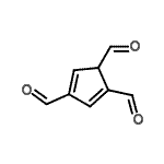 CAS 登录号：182131-22-2， 2,4-环戊二烯-1,2,4-三甲醛