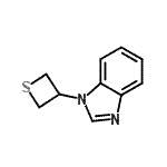 CAS 登录号：182193-18-6， 1-(3-硫代环丁烷)-1H-苯并咪唑