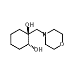 CAS 登录号：182277-70-9， (1S,2R)-1-(4-吗啉基甲基)-1,2-环己烷二醇
