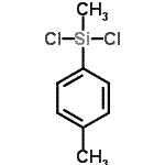 CAS 登录号：18236-57-2， 二氯(甲基)(4-甲基苯基)硅烷