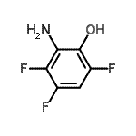 CAS 登录号：182500-30-7， 2-氨基-3,4,6-三氟苯酚