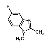 CAS#: 182551-07-1， 5-Fluoro-1,2-Dimethyl-Benzimidazole