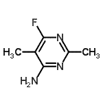 CAS 登录号：18260-68-9， 6-氟-2,5-二甲基-4-嘧啶胺