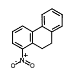 CAS 登录号：18264-77-2， 1-硝基-9,10-二氢菲