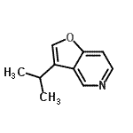CAS 登录号：182819-55-2， 3-异丙基呋喃并[3,2-c]吡啶